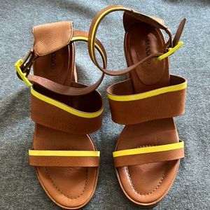 Pre-Loved Max & Co. Made in Italy strap heel sandal